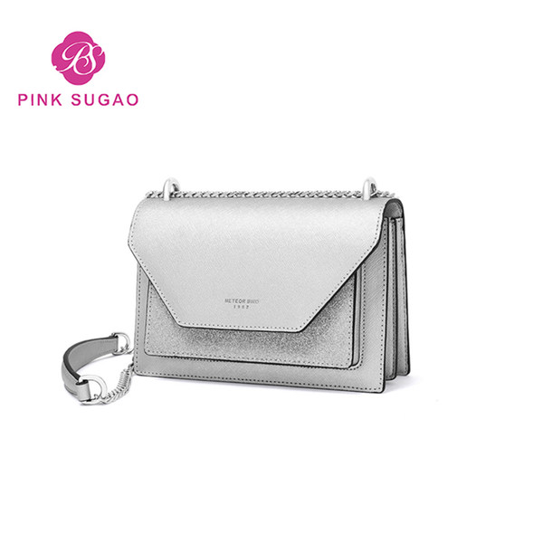 Pink sugao designer luxury handbags purse designer women shoulder bag 2022new fashion genuine leather crossbody bags simple messenger bags