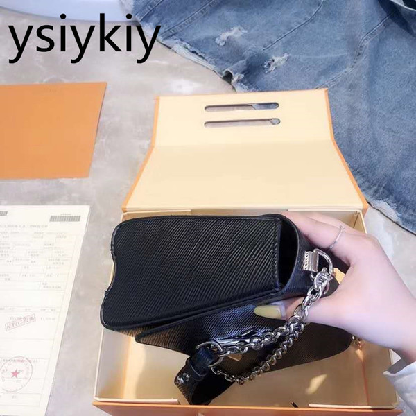 freeship 2019 ysiykiy New famous Classic epi pu leather Women crossbody chain bag Handbags Shoulder Messenger Bags