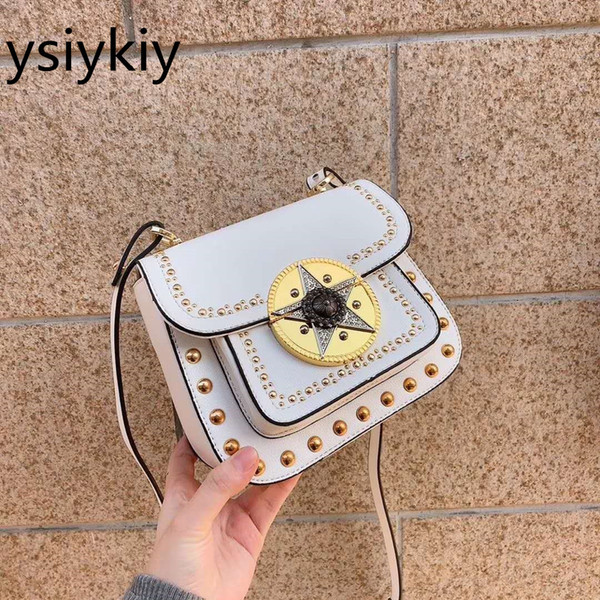 freeship ysiykiy new brand serpentine High Quality Women Handbag girl shoulder Bag small bag with Stars