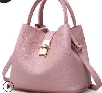 high quality top PU Women Large Designer Ladies Shoulder Bag Bucket Purse Fashion Brand PU Leather Big Capacity Top-Handle Bags #66545