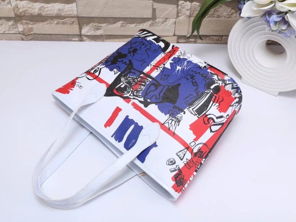 Free Shipping 2019 New Vogue Style Women's Graffite Handbags Shoulder Tote Bag Mother Bag Handbag 5 Colors Large size