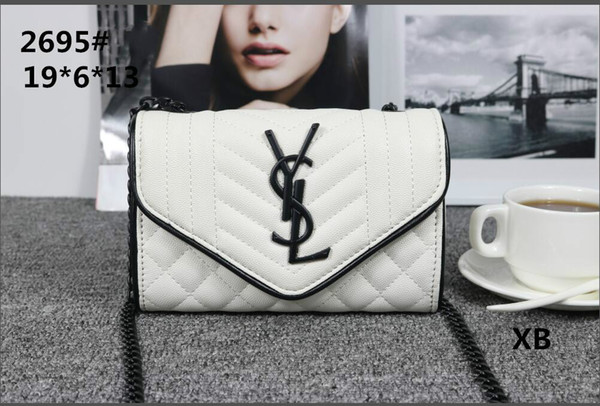 2018 Fashion Vintage Handbags Women bag Handbags Wallets for Women PU Chain Bag Crossbody and Shoulder Bags