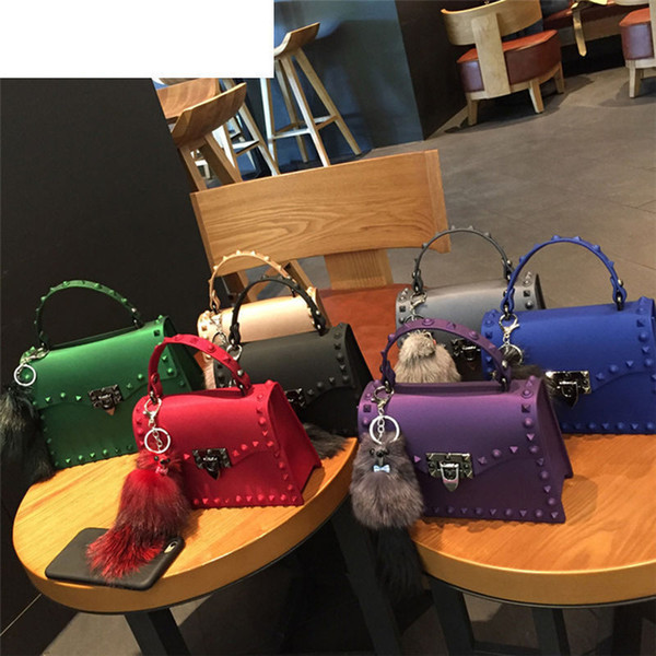 Brand Women Messenger Bags Handbags Women Bags Designer Jelly Bag Fashion Females Shoulder Bag Women Pvc Leather Handbags