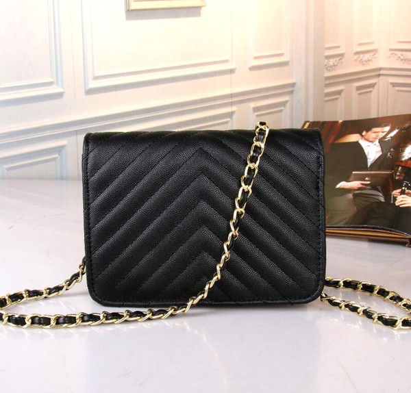 Hot Sale Brand Fashion Vintage Handbags Women bags Designer Handbags for Women Leather 19CM Chain Bag Crossbody Shoulder Bags