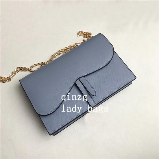 New hot sell shoulder bags women luxury brand chain crossbody bag fashion chain real leather handbags female famous designer bag 22cm