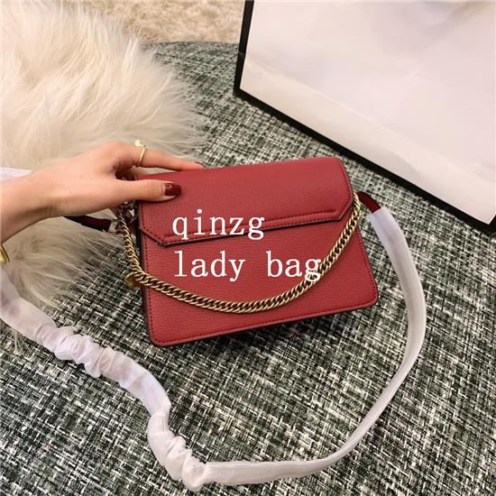 2019 new lady's flip bag shoulder bags fashion chain handbags female designer bag classic style women crossbody handbag adjustable shoulde