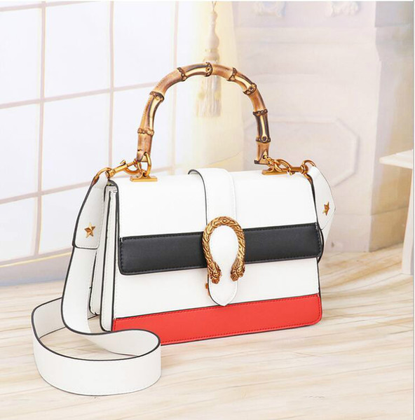 women bag2017 ladies leather luxury handbags women famous brands bags designer shoulder crossbody Bamboo handle sling sac a main