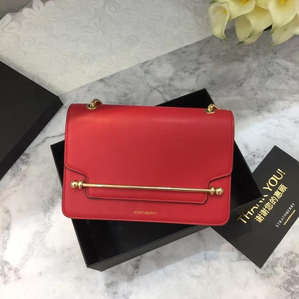 hot Female color small square bag personalized hardware chain shoulder bag Korean version of messenger bag