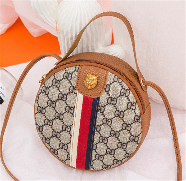 2020 Circular Orange Women Bag Zipper Messenger Bags Crossbody Waterproof Handbags Brand Designer Purse Lady Shoulder Bags