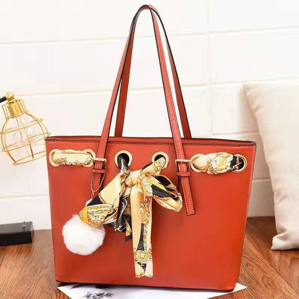 2020 Beautiful Print Luxury Bag Head Scarf Handbag Long Scarves Bag Accessories Ribbon Strap Scarf Women Silk Scarf Fashion