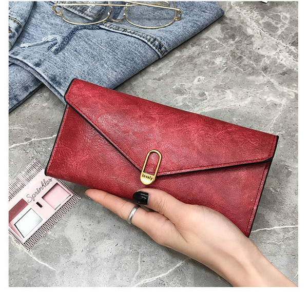 Women's Small Change Mini Money Wallet Long Zipper Wallet Clutch Bag Female Phone Bag Fashion Three-Fold Purse Ladies Hand Bags