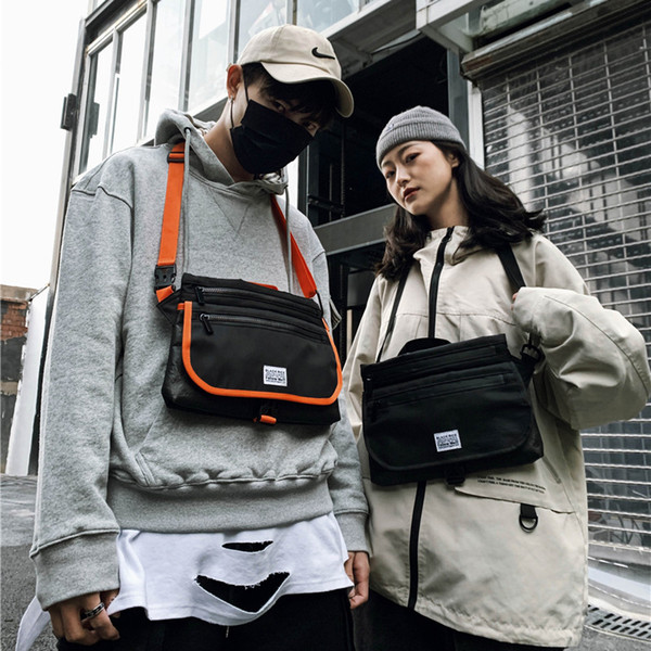 Letter Print Outdoor Sports Shoulder Messenger Handbags Casual Women Men Canvas Crossbody Bags 2020 Hot Selling