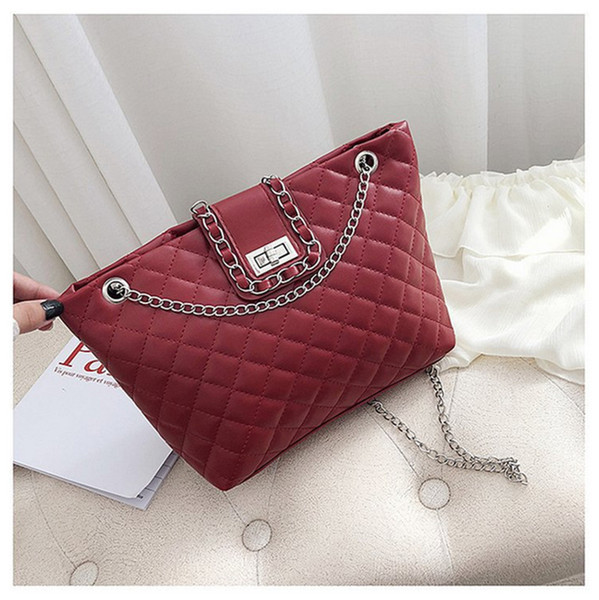 Bag Female New Chain PU Handbag Large Capacity Handbag Wholesale