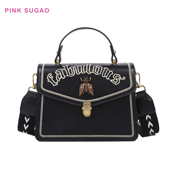 Pink Sugao women tote bag designer shoulder bag luxury handbag lady crossbody handbag purse new styles handbag BHP