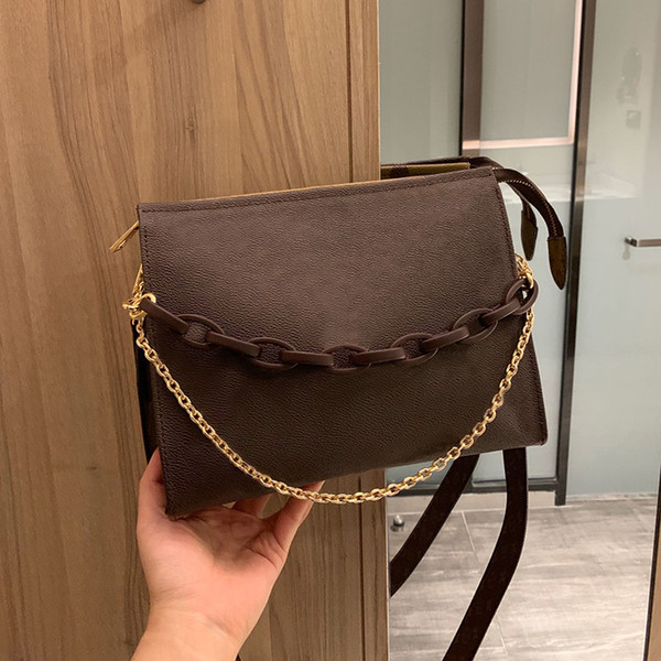 Pink sugao designer handbag women clutch bag luxury chain bags Lbrand wash bags lady shoulder chain bags phone handbag flower printed