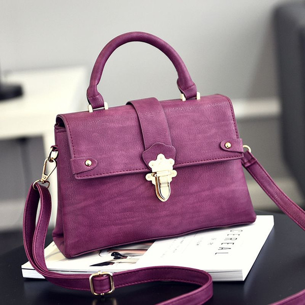 Women Bags Handbag Tote Crossbody Shoulder Sling Leather Candy Color Girl Luxury Designer Female bag Bolsas