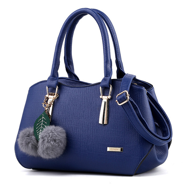 Women handbag new fashion trend women's handbag european and american, PU leather big bag single shoulder messenger bag