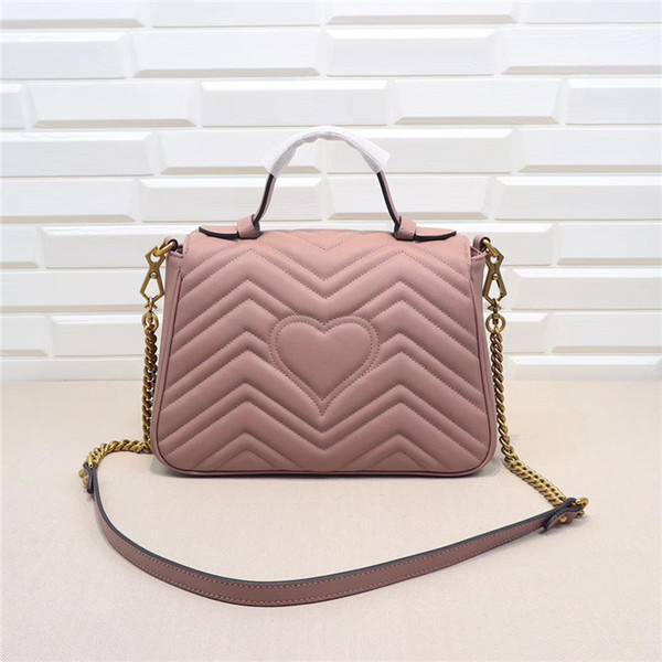 Ladies bag 2019 new summer fashion bag simple shoulder bag diagonal female package size 27*19*10CM