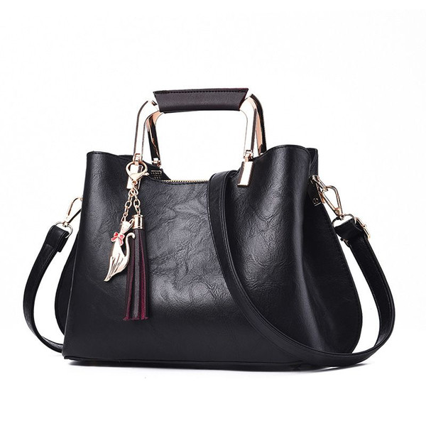 MU LANG Girl's new bag lady's sweet lady shape fashion bag slanted shoulder bags Fashion and leisure