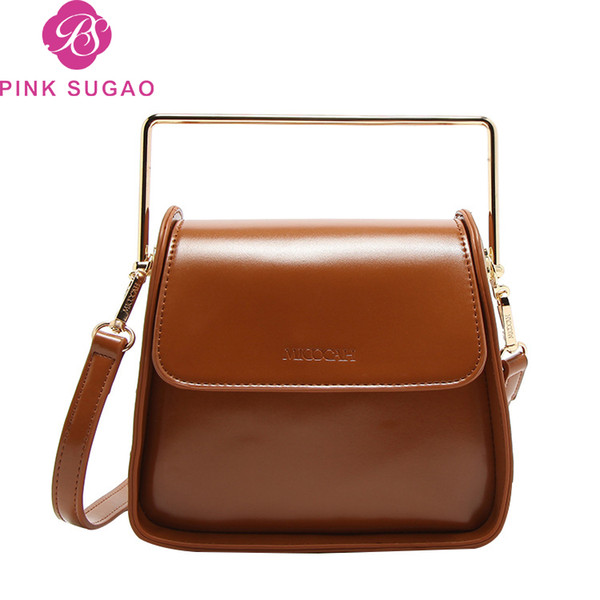 Pink sugao designer luxury handbags purse designer women shoulder bag 2022new fashion box shaped tote bags top quality crossbody handbag