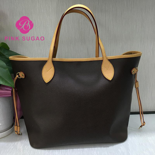 Pink sugao designer handbags luxury tote bag 2022new fashion brand shoulder bag women purses clutch bag cow leather high quality handbags