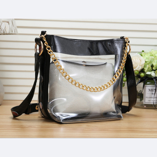 Pink sugao new fashion shoulder bags designer tote bags women luxury handbags crossbody bag pu leather factory whosales composite bag 4color