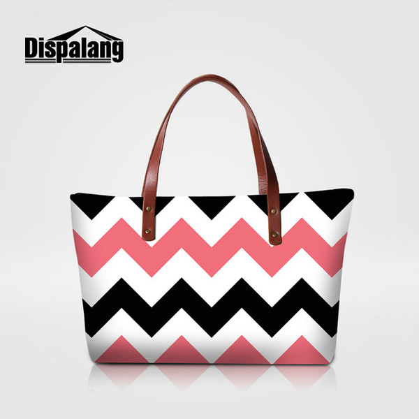 Neoprene Women Shoulder Bags 3D Printing Striped Lady Wedding Tote Bag Designer Bolsas Feminina Girl Luxury Handbags Beach Bag Drop Shipping