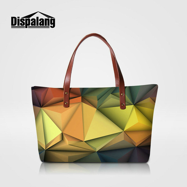 3D Diamonds Printing Woman Hand Bags Handbags Women Famous Brands Designer ladies Evening Party Totes Girls Beach Bags Stylish Tophandle Ba