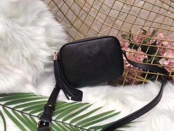 Designer Handbags high quality Luxury Handbags soho small leather disco bag fashion tassel shoulder cross body bags