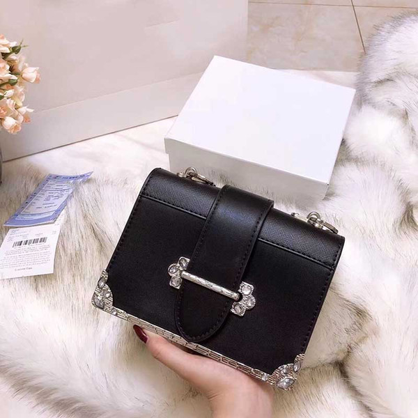 PAA brand designer shoulder bags women famous luxury designer handbags messenger gem decoration pada purse bag