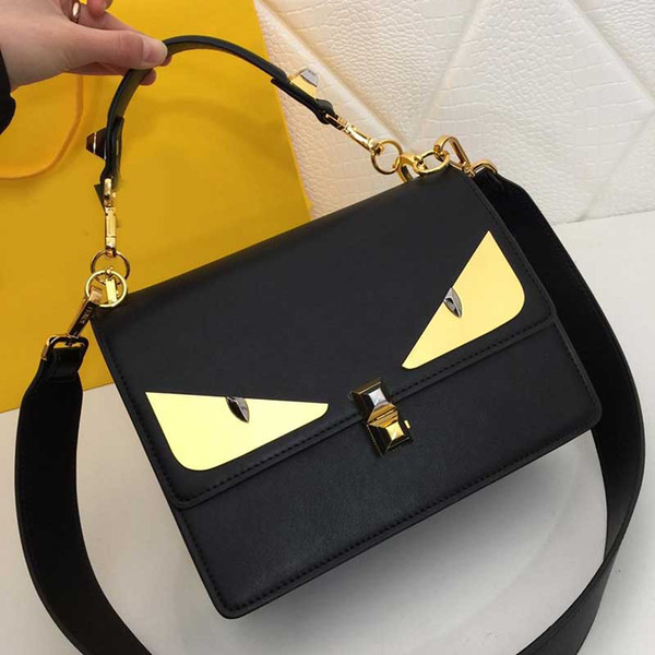 fandy brand designer handbags monster eyes luxury brand handbag women fashion tote purse bag chain shoulder bags