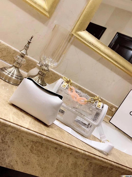 designer bags women fashion clear jelly style luxury bag fashion totes coco famous brand purses bag
