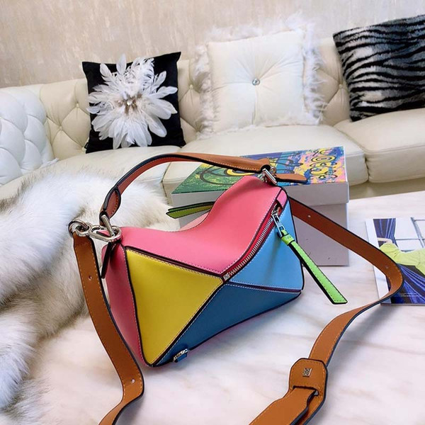 designer handbags Loeve fashion shoulder purse puzzel luxury designer bags women totes purses shoulder cross body bag