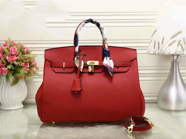 Fashion Bags 2018 Ladies Handbags Designer Bags Women Tote Bag Luxury Brands Bags Single Shoulder Bag 35cm