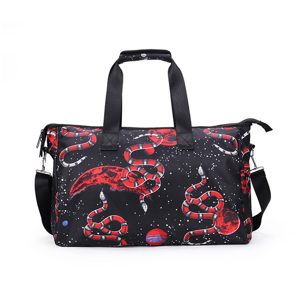 Designer- New Fashion 3D Realistic Print Cool Personality Casual Men and Women Shoulder Bag Handbag