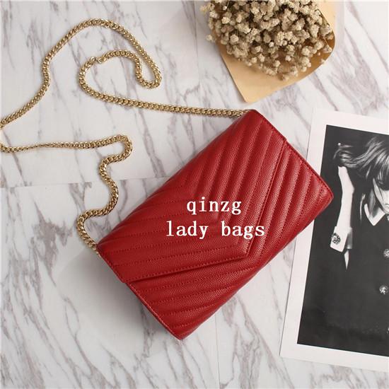 Famous shoulder bags women luxury brand chain crossbody bag fashion genuine leather handbags female designer handbag 2018 new sell