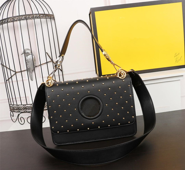 Explosion Trend New Designer Handbags Women's Flip Handbag Ladies Top Quality Shoulder Bag Fashion Designer Bag 8806