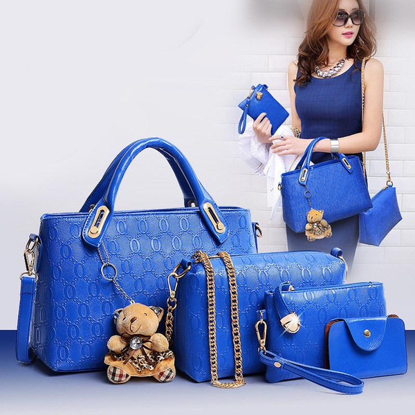 Hot Brand Totes Clutch Bag Women Designer Handbag FashionTrend Leisure Bear Four Sets Handbags Crossbody Bags Shoulder Messenger Bags