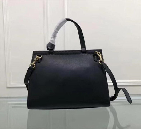 2020 leather shoulder bag leather soft, retro design, color black, red, brown size: 26X19X11CM women hot sale free shipping