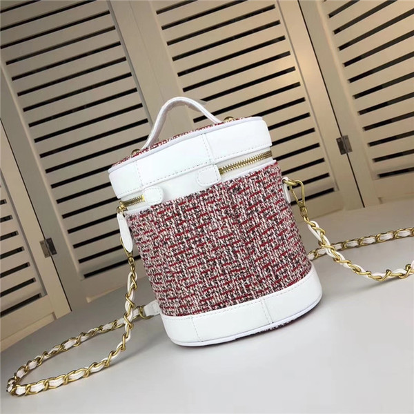 2019 fashion latest retro bucket bag series trend practical high quality perfect new material: calfskin factory lowest price size 16*19*11CM