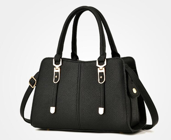 Spring new women's bag fashion handbag middle-aged ladies bag middle-aged big shoulder Messenger bag