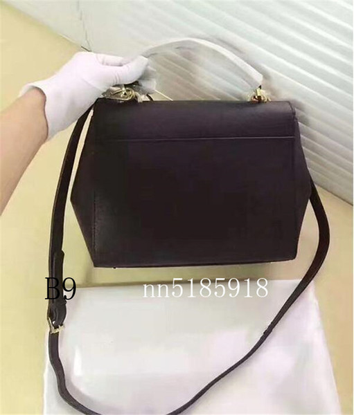 Multicolor 2019 select leather ladies shoulder bag factory for sale free shipping 30*28*18CM