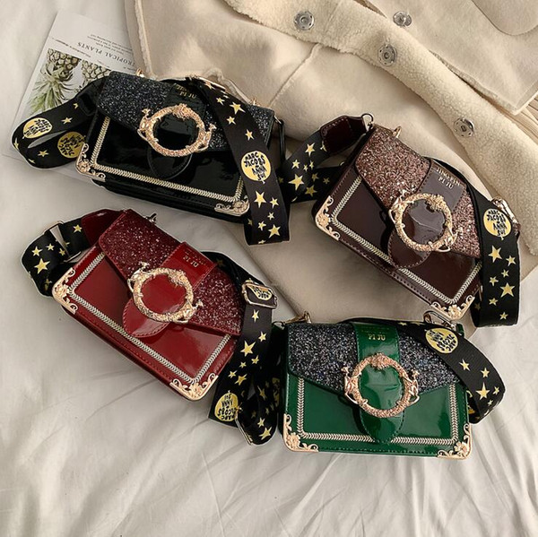 NEW The latest trend in 2019 women's one-shoulder small bags go with everything