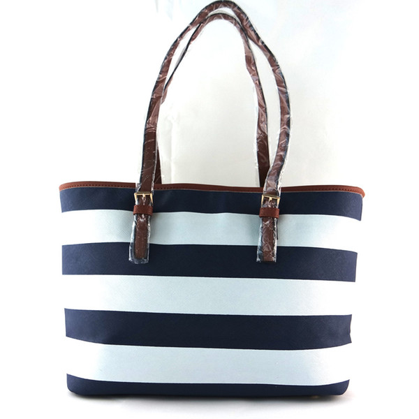 Free shipping 2016 new women's handbags perfect quality star with stripes shoulder bag shopping bag large bag