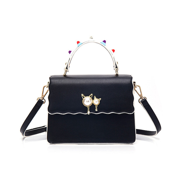 2019 new personality Xiaoxiang ladies handbag fashion high quality ladies shoulder slung small square bag Cf brand designer