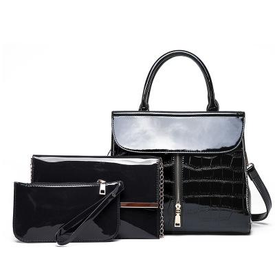 Designer high quality new patent leather handbags Europe and the United States wild fashion shoulders shoulder scorpion mother package