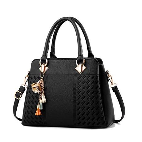 2019 new Womens Handbags and Purses Fashion Top Handle Satchel Tote PU Leather Shoulder Bags for sale