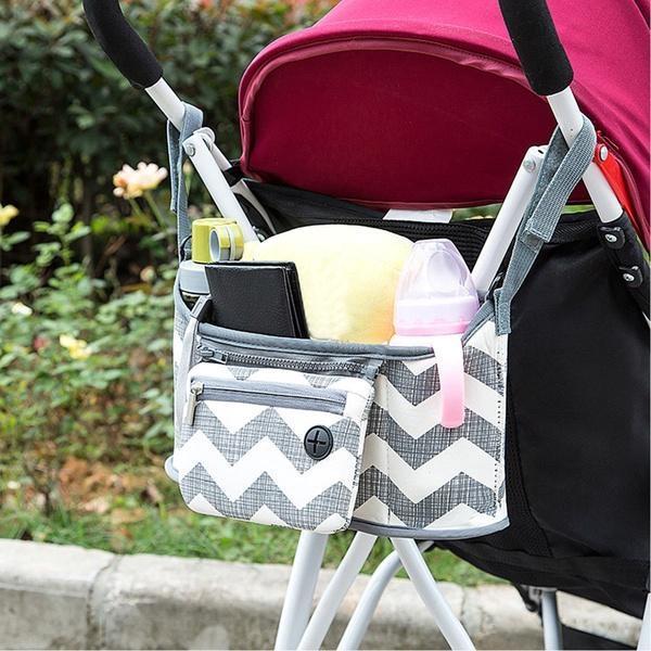 Baby Organiser Mummy Bag Stroller Storage Pushchair Buggy Cup Pram Bottle Holder