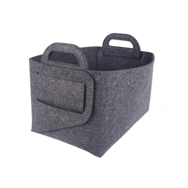 Felt rectangle storage box desktop storage basket receive basket Creative design drop shippi Can be customized and adding logo