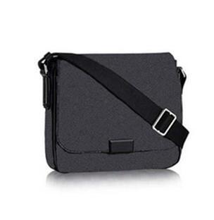 DISTRICT PM Genuine Leather N41213 High quality famous Brand Classic designer fashion Men messenger bags cross body bag school bookbag